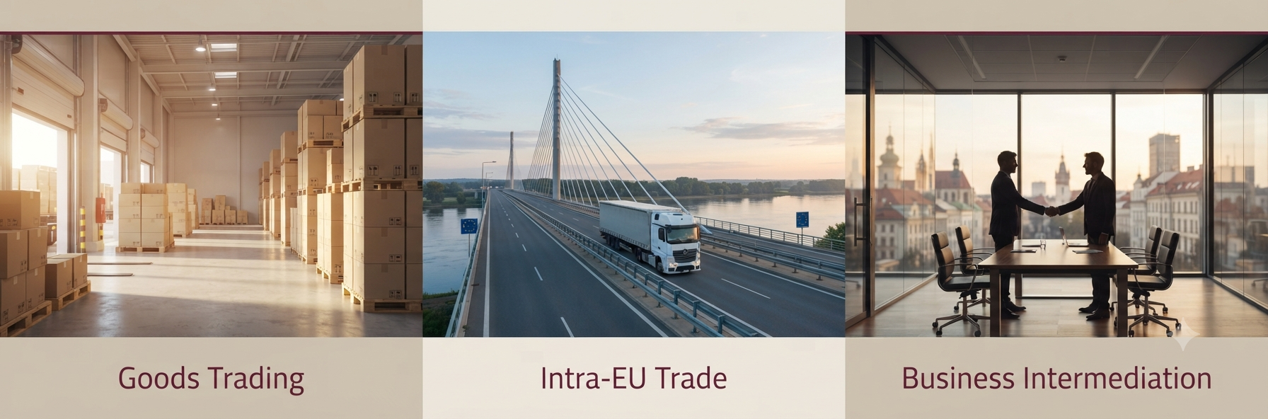Handel, logistyka, pośrednictwo — trzy filary działalności